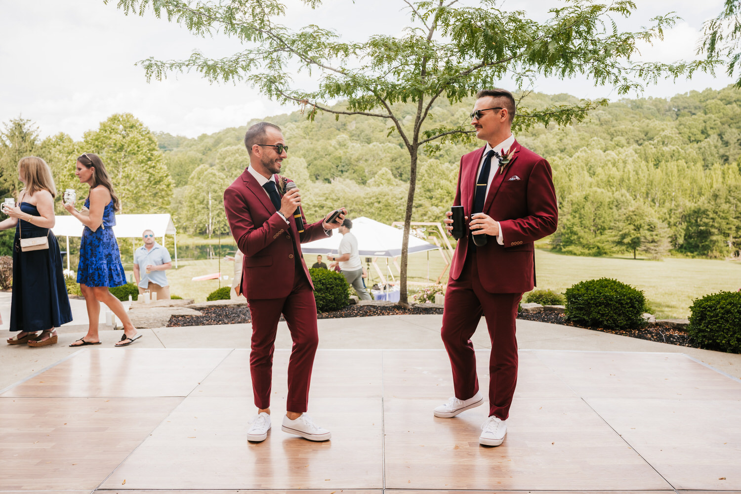 Hocking Hills Scenic Wedding