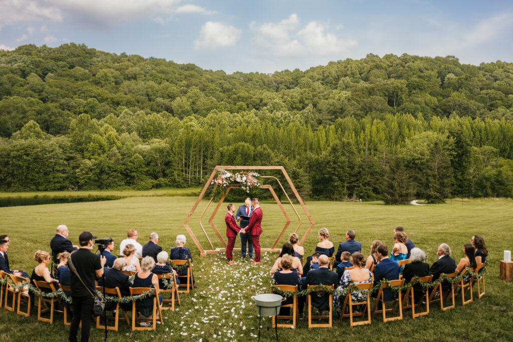 Hocking Hills Scenic Wedding