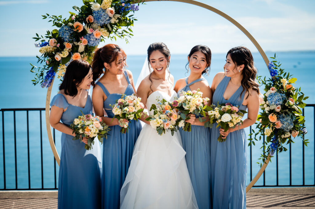 outdoor cleveland wedding