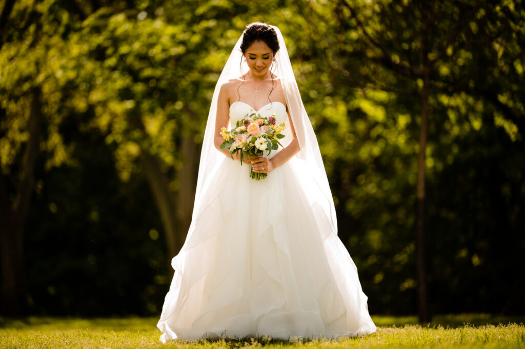 outdoor cleveland wedding