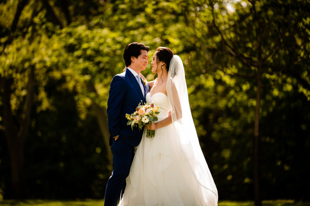 outdoor cleveland wedding