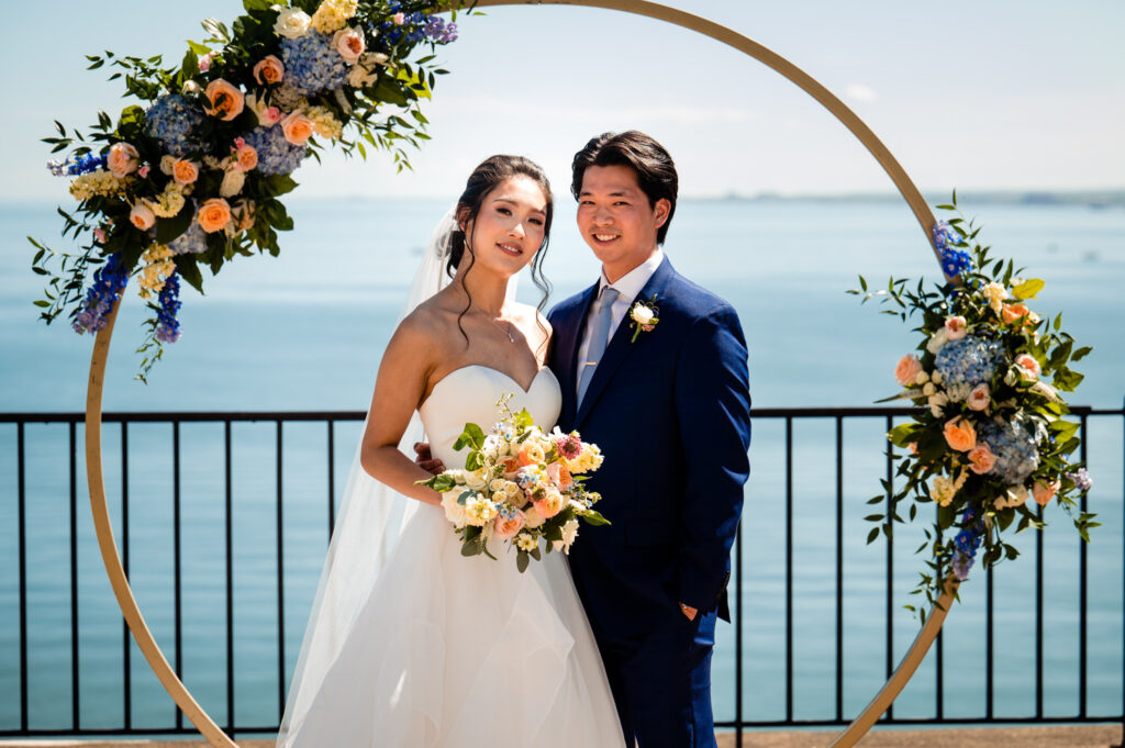 outdoor cleveland wedding