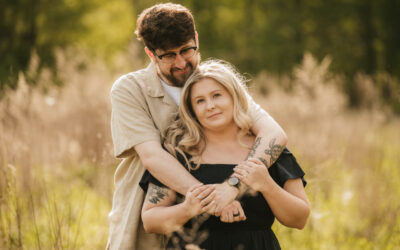 Everett Road Covered Bridge Engagement Session