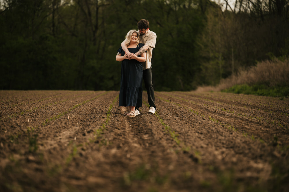 Everett Road Covered Bridge Engagement Session
