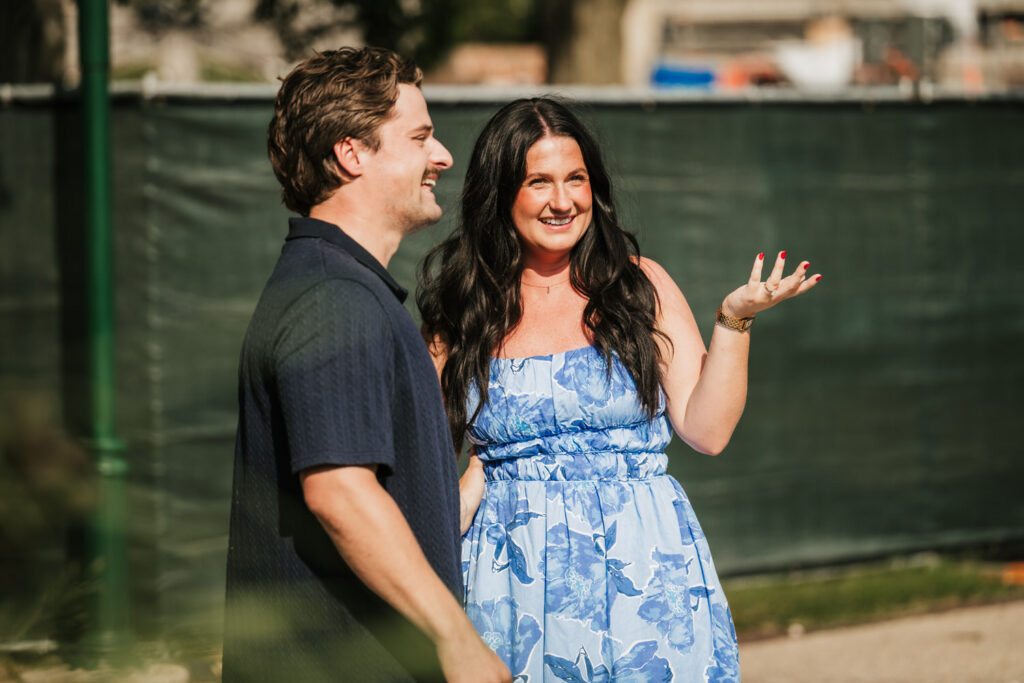 Surprise proposal at Franklin Park Conservatory