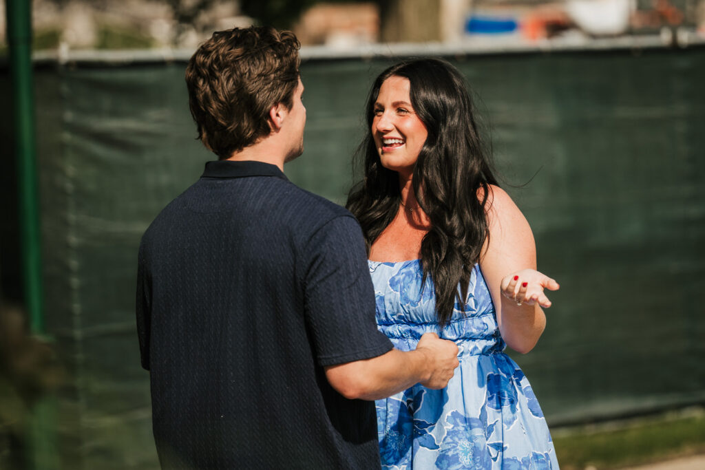 Surprise proposal at Franklin Park Conservatory