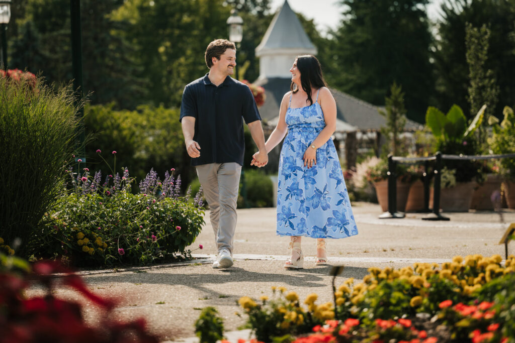 Romantic proposal in Columbus, Ohio