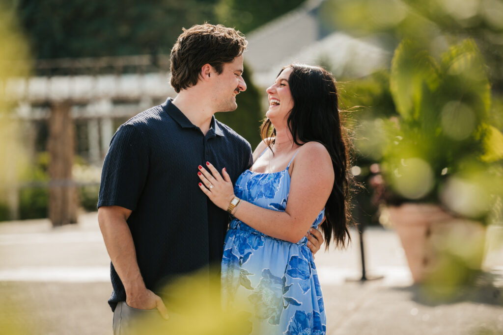 Surprise proposal at Franklin Park Conservatory