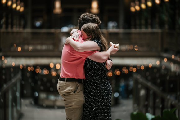 Downtown Cleveland proposal on The Arcade staircase