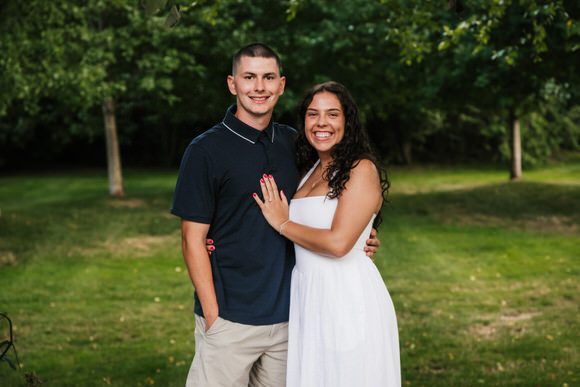 Orchard House Winery proposal photographer in Aurora Ohio