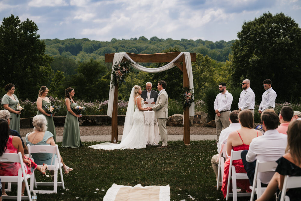 Mariah and Alex Himelright Lodge Wedding