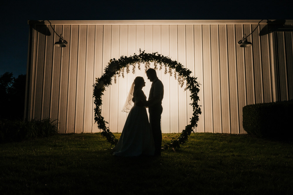 Dark and moody wedding photography at Alum Creek Farm