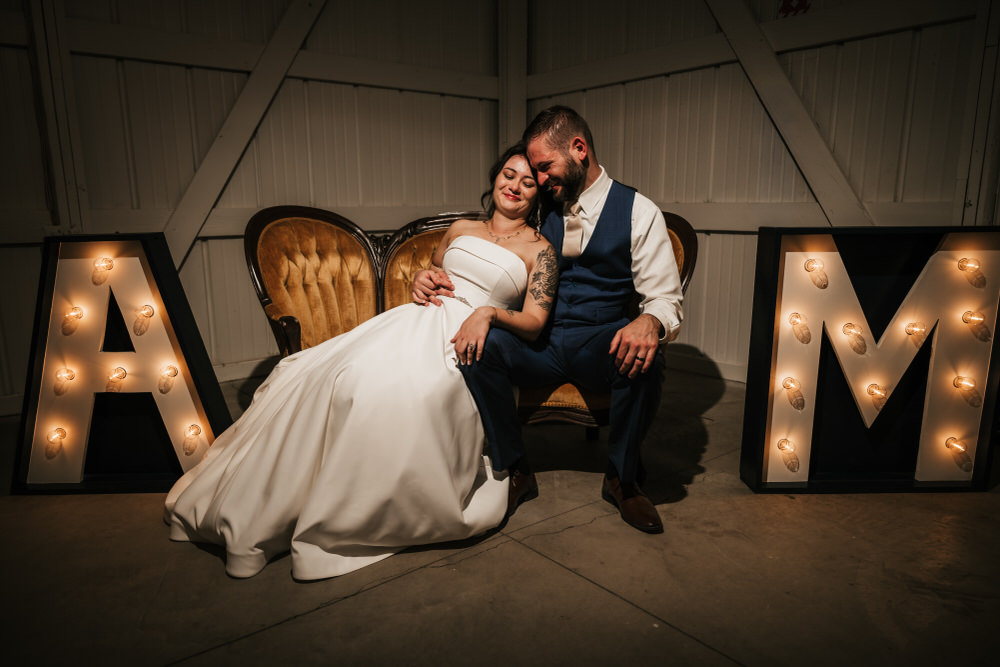 Ashley and Matt's Alum Creek Farm Wedding Photos
