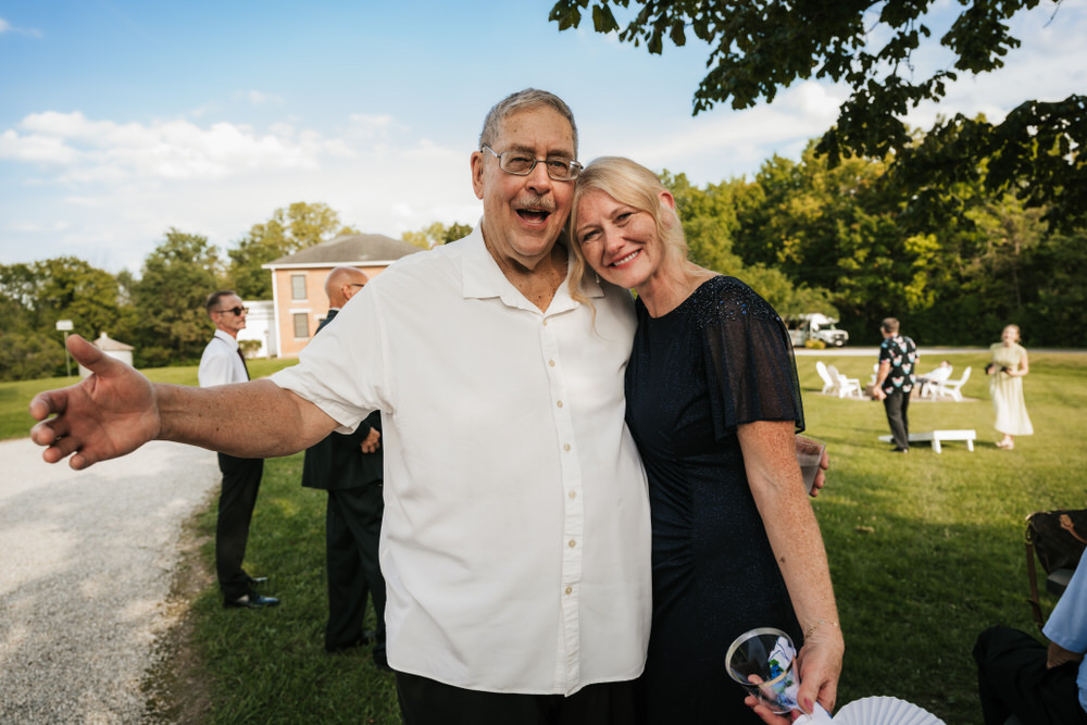 Alum Creek Farm barn wedding reception